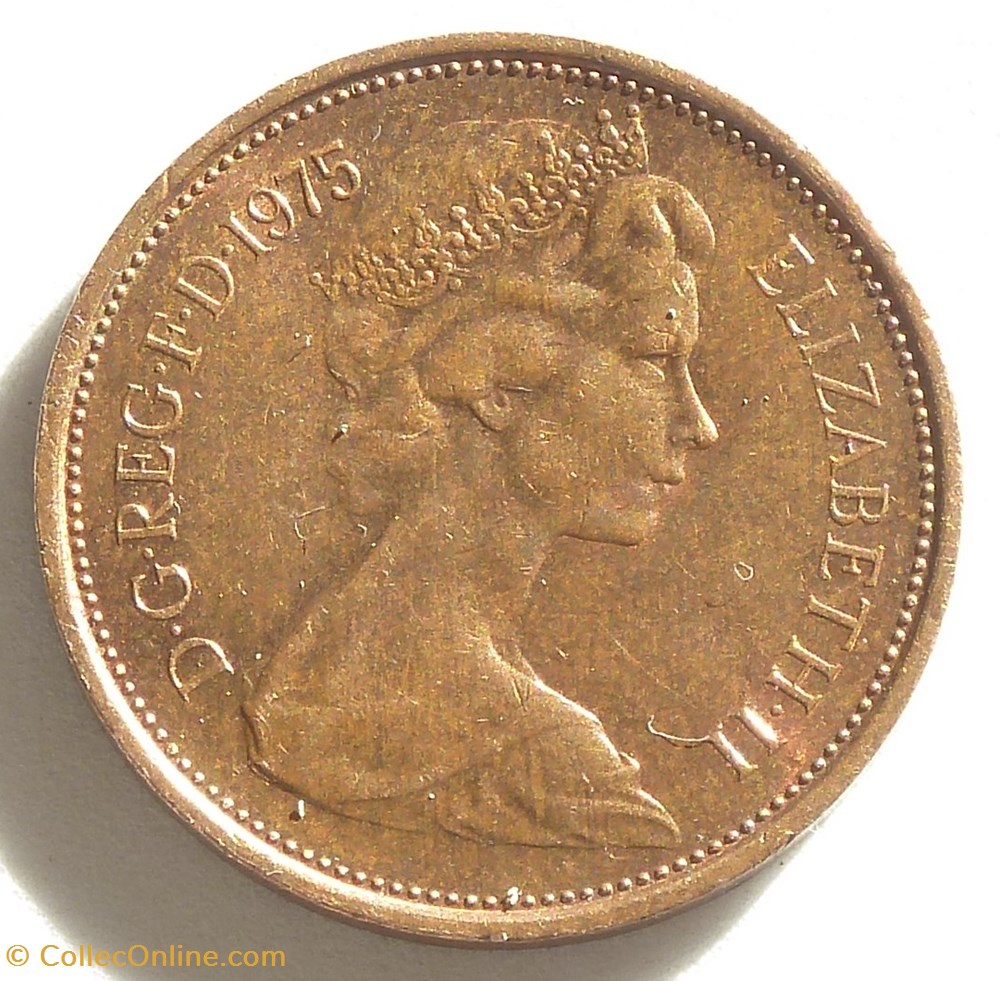 2 Pence - 1975 monnaies monde royaume uni 2 pence 1975