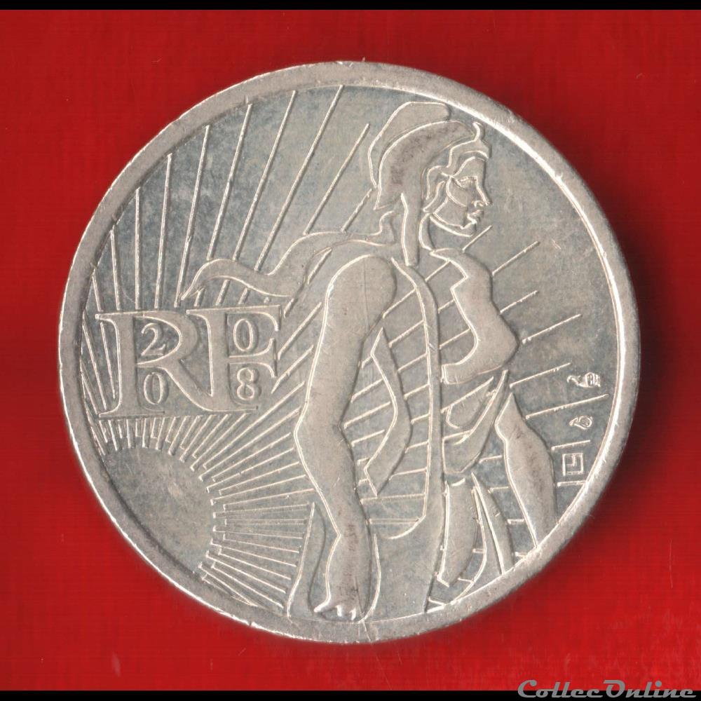 5 Euros - Marianne - 2008 monnaies france 5 euros marianne 2008