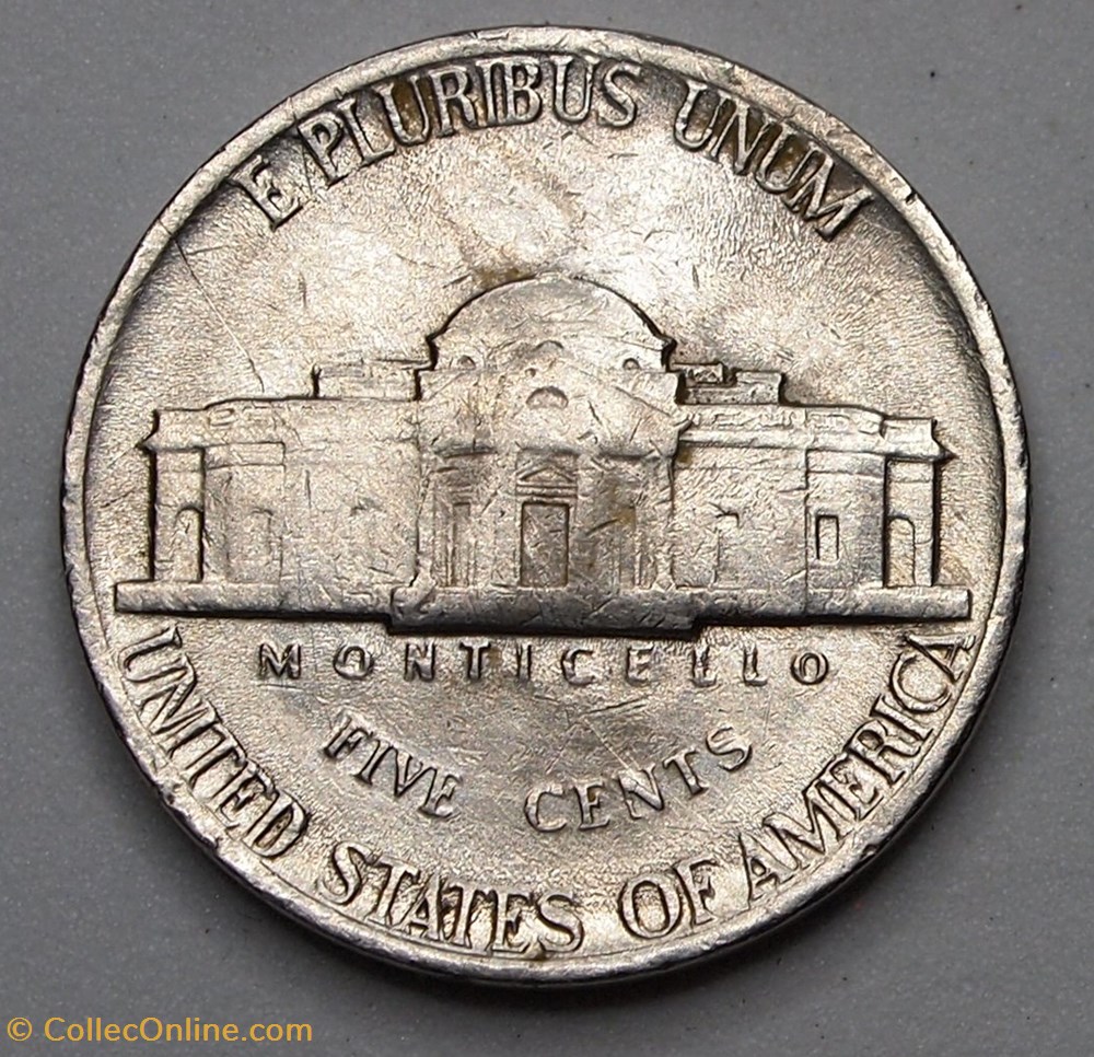 5 cents - 1977 monnaie monde etat uni 5 cents 1977