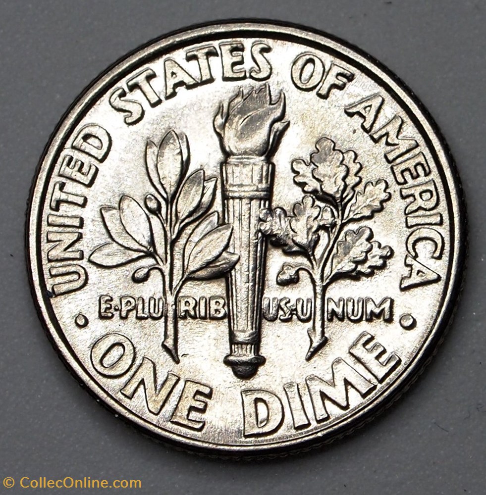 1 dime ( 10 cents ) - 1992 P monnaie monde etat uni 1 dime 10 cents 1992 p