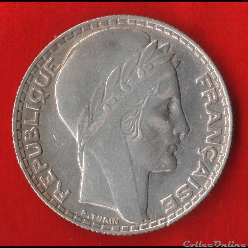 Turin - 10 Francs - 1932 monnaies monde france turin 10 francs 1932