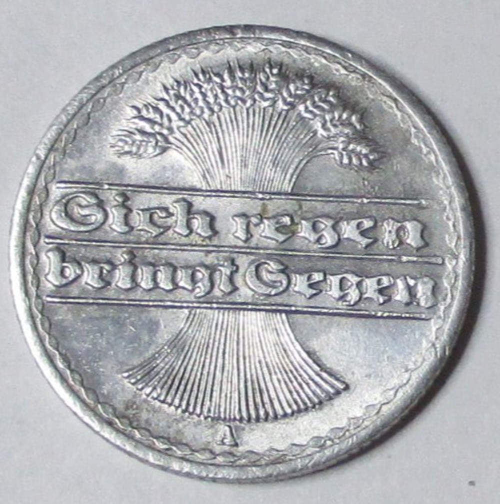 50 Pfennig - 1921 A monnaies monde allemagne 50 pfennig 1921 a