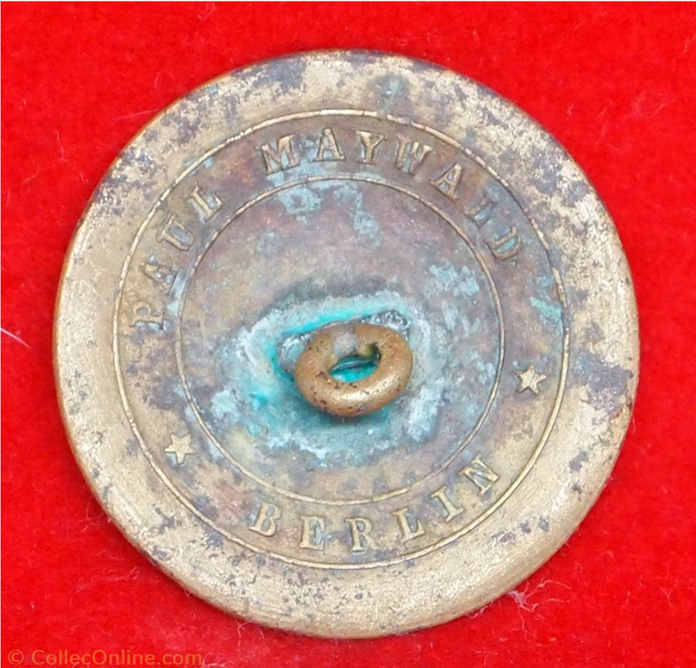 militaire infanterie prusse bouton de col 1870 1918