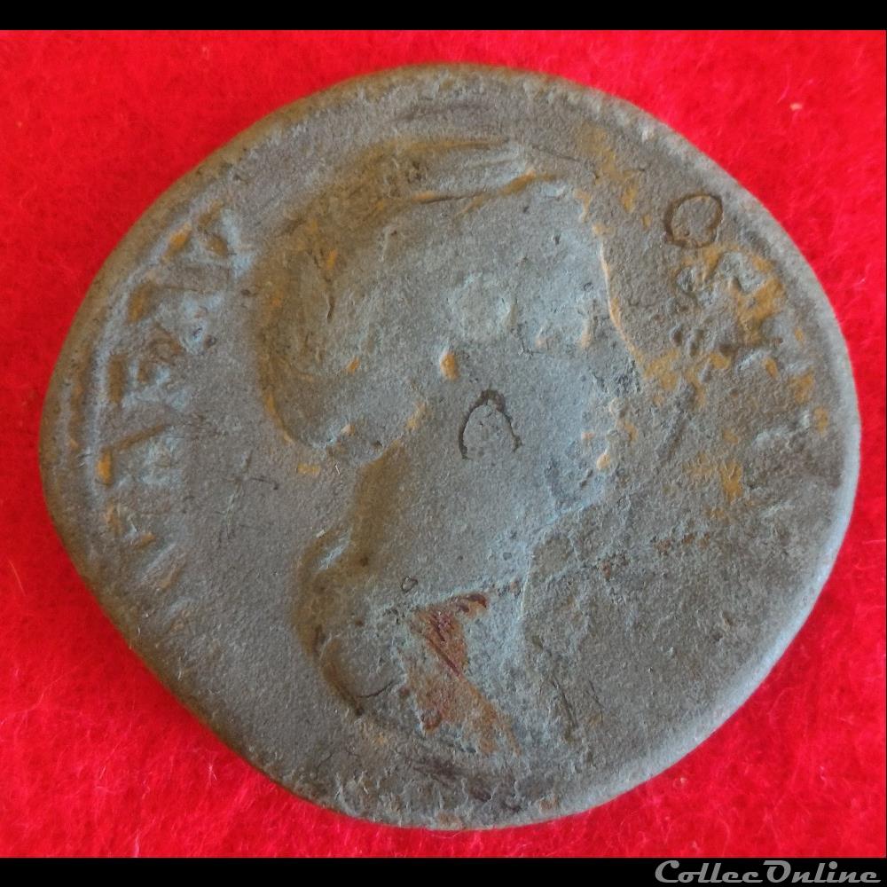 monnaies antiques romaines imperiales et republicaines faustine mere sesterce junon