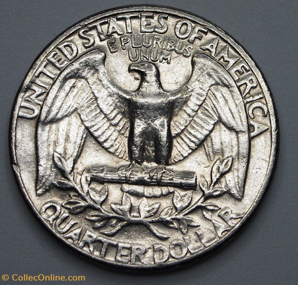 1/4 dollar ( 25 cents ) - 1965 monnaie monde etat uni 1 4 dollar 25 cents 1965