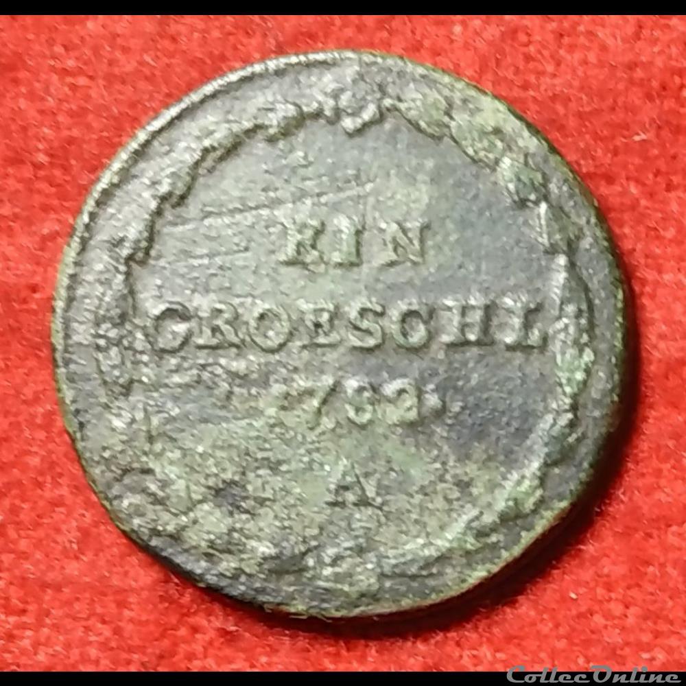AUTRICHE - 1 Groeschl monnaies monde autriche 1 groeschl