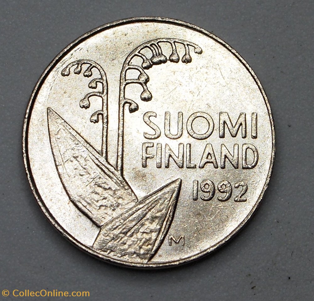 10 Pennia - 1992 M monnaie monde finlande 10 pennia 1992 m