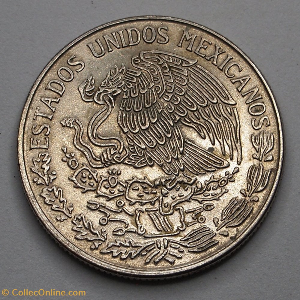 monnaie monde mexique 1 peso 1974 mo