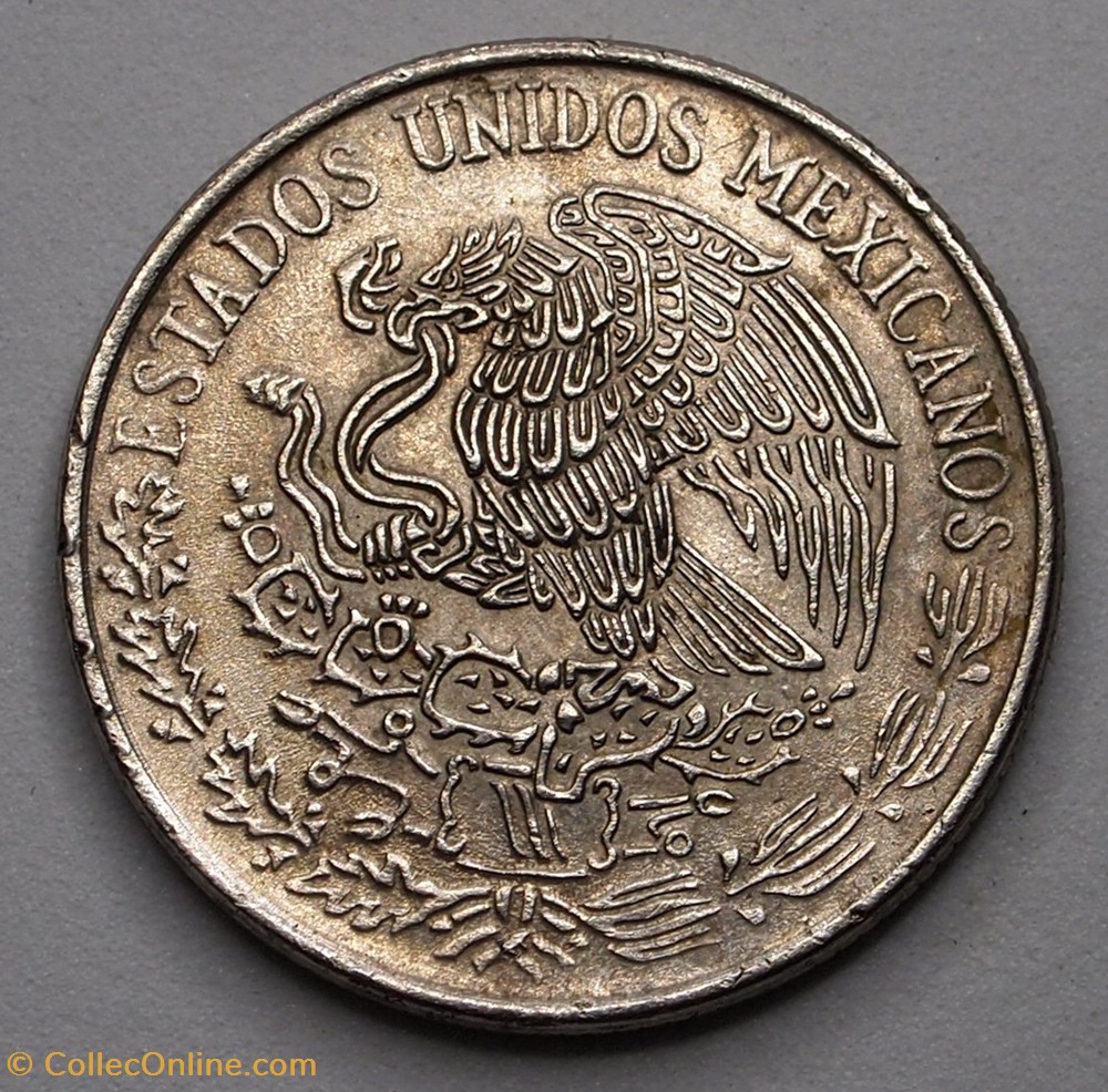 50 Centavos - 1971 Mo monnaie monde mexique 50 centavos 1971 mo