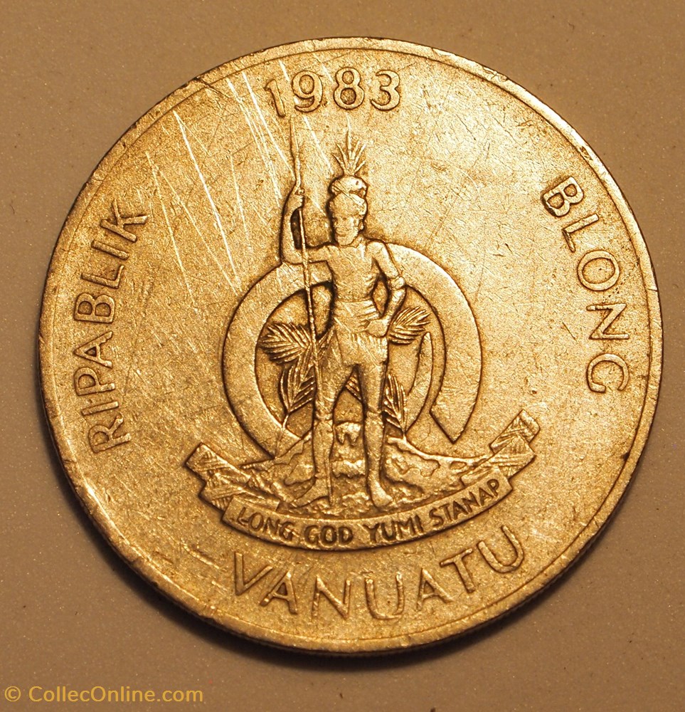 50 Vatu - 1983 monnaies monde vanuatu 50 vatu 1983
