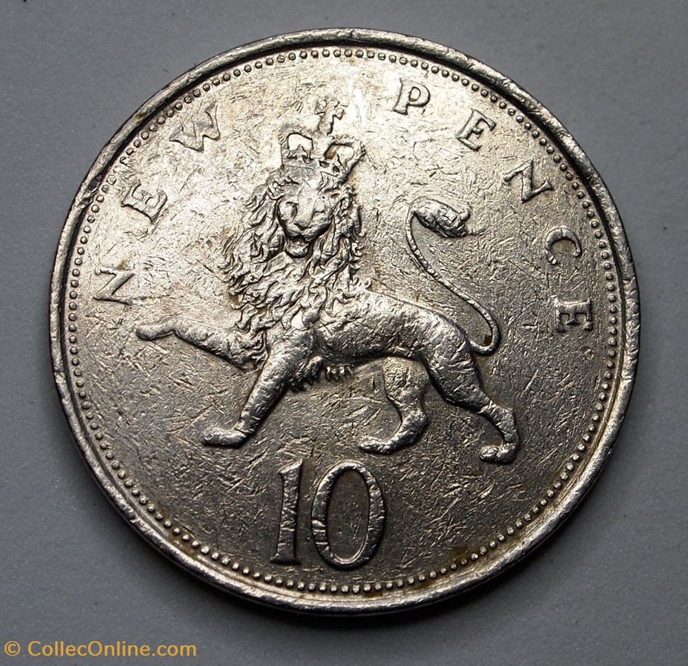 10 Pence - 1974 monnaies monde royaume uni 10 pence 1974