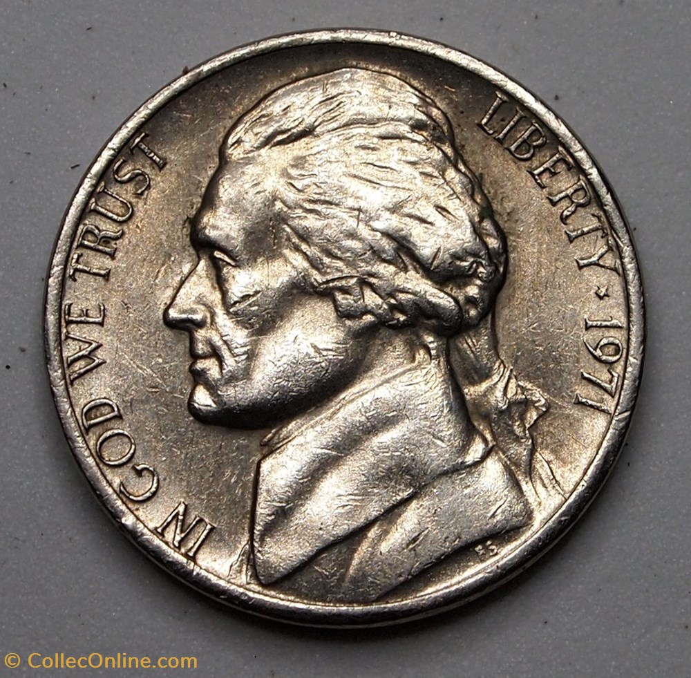 5 cents - 1971 monnaie monde etat uni 5 cents 1971