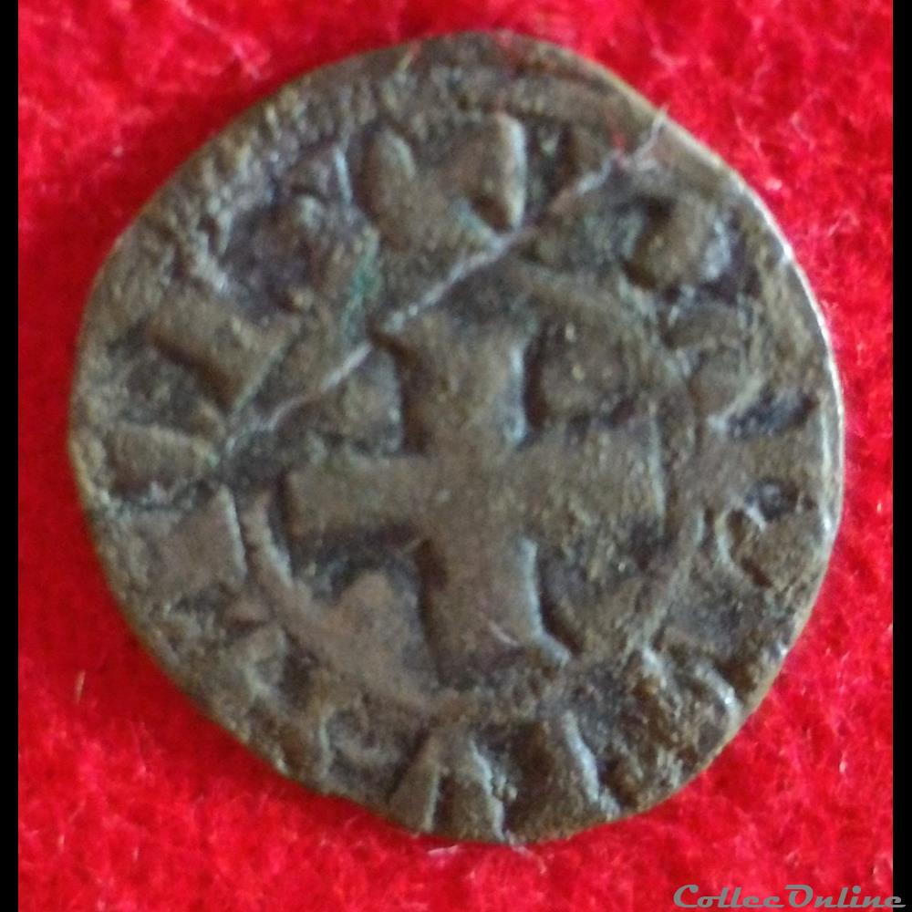 monnaies europe medievale france royales obole parisis 1295 1290