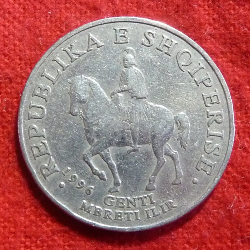 50 lekë - 1996 monnaies monde albanie 50 leke 1996