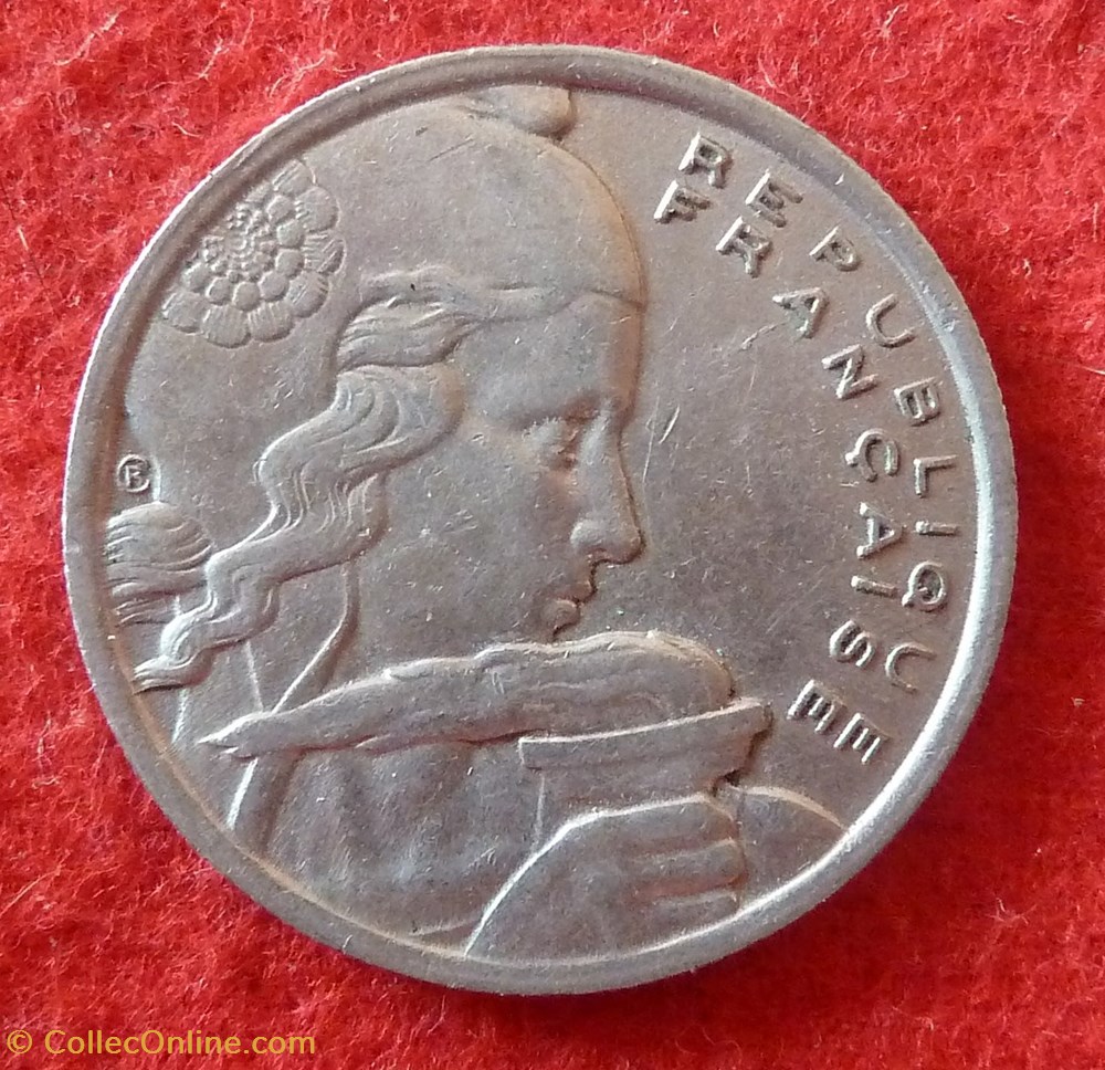 monnaies monde france cochet 100 francs 1954 b