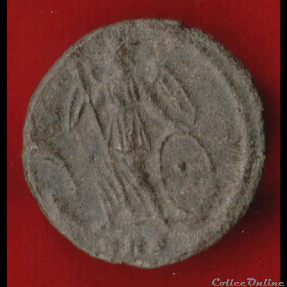 monnaies antiques romaines imperiales et republicaines constantinople nummus ou centenionalis la victoire