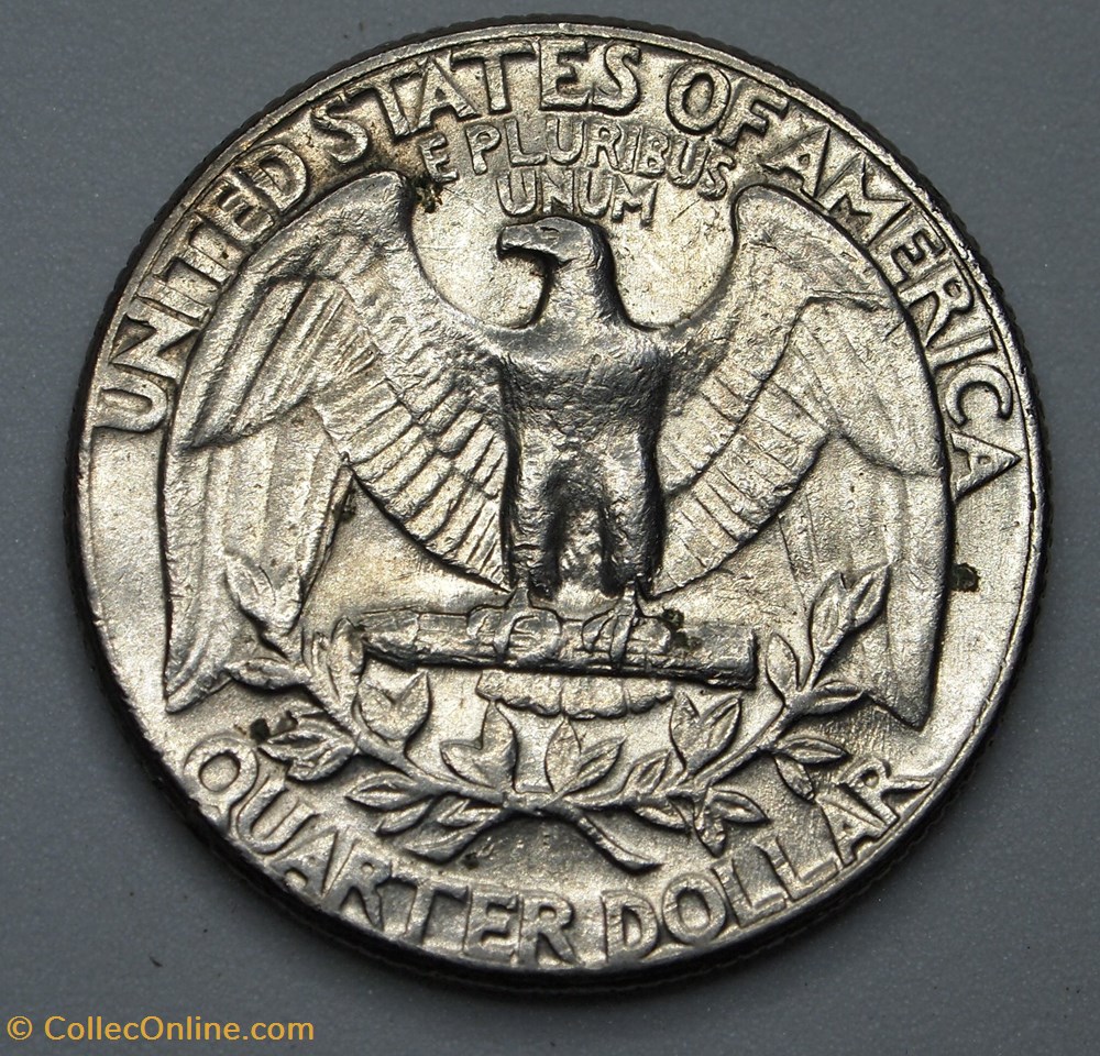 1/4 dollar ( 25 cents ) - 1973 D monnaie monde etat uni 1 4 dollar 25 cents 1973 d