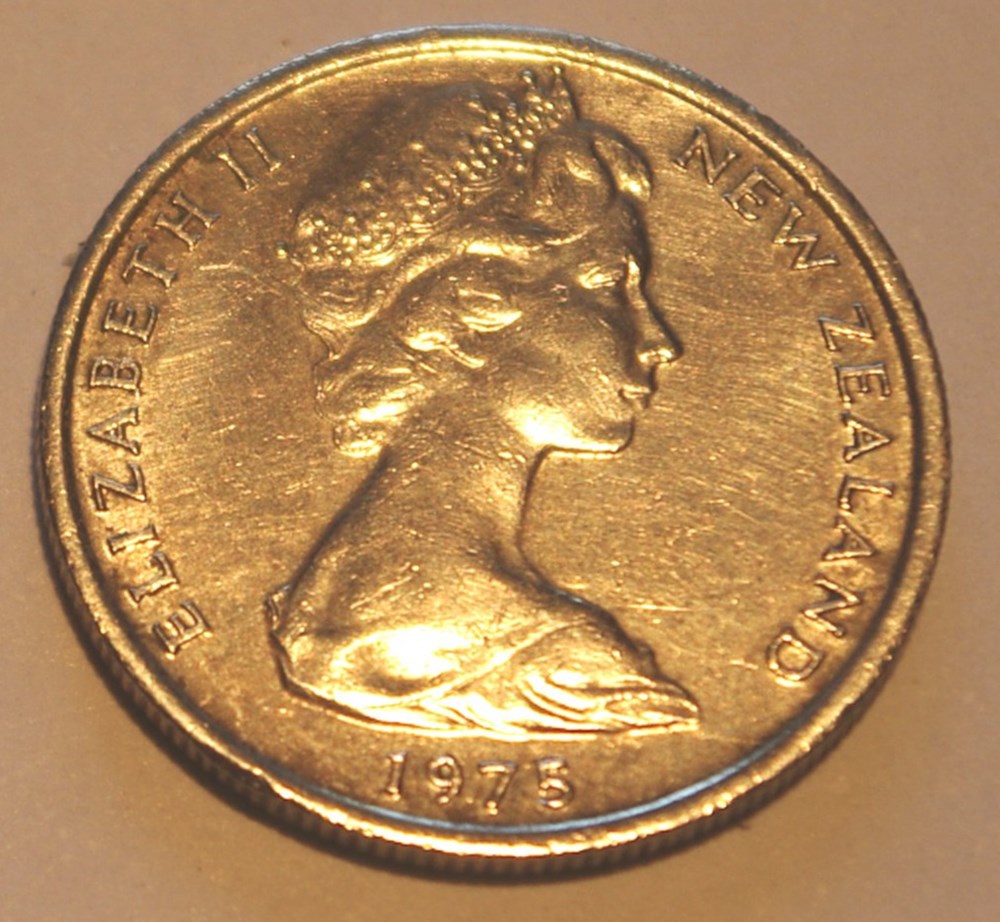 5 Cents - 1975 monnaies monde nouvelle zelande 5 cents 1975