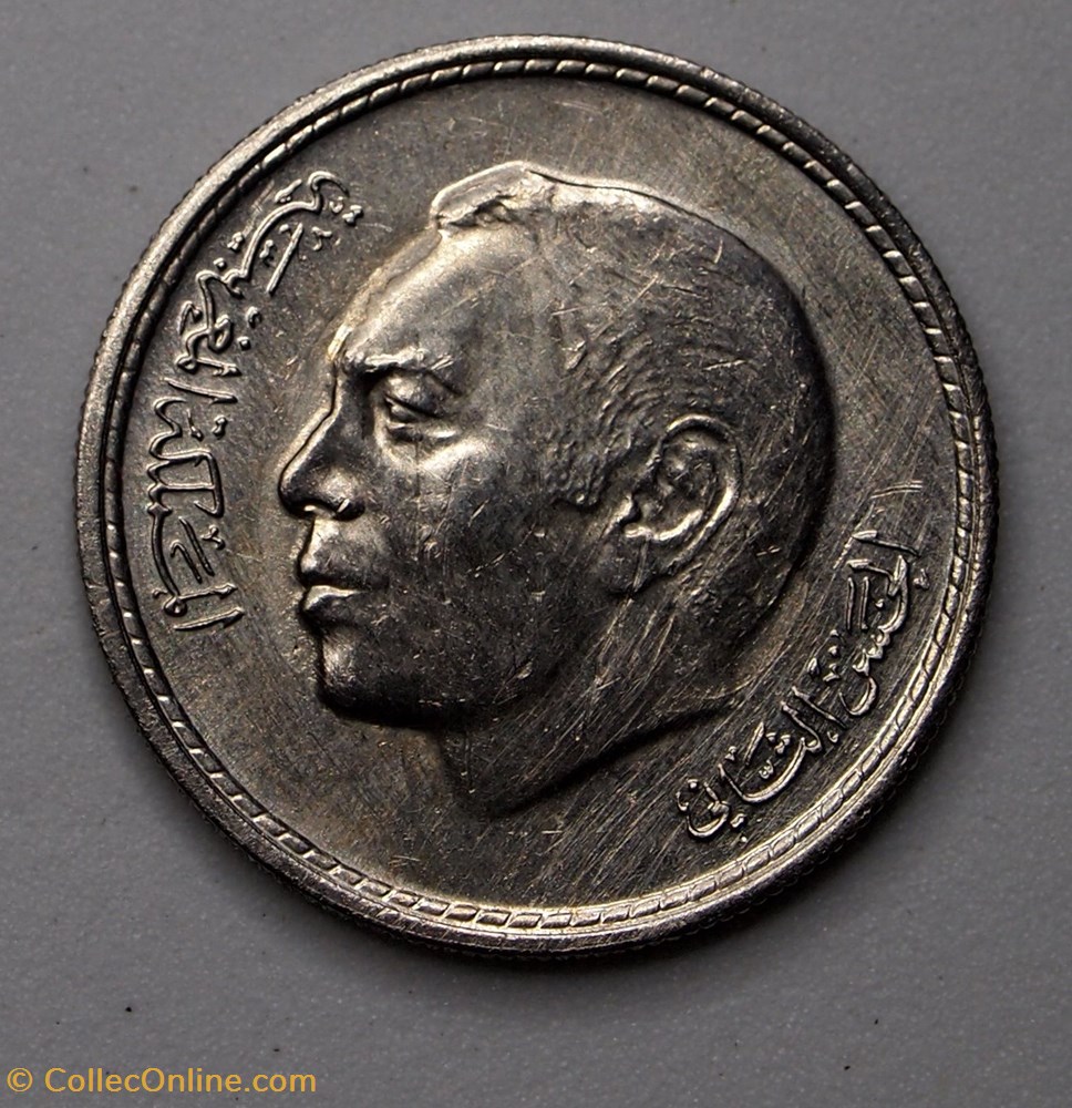 50 Santimat - 1974 monnaie monde maroc 50 santimat 1974