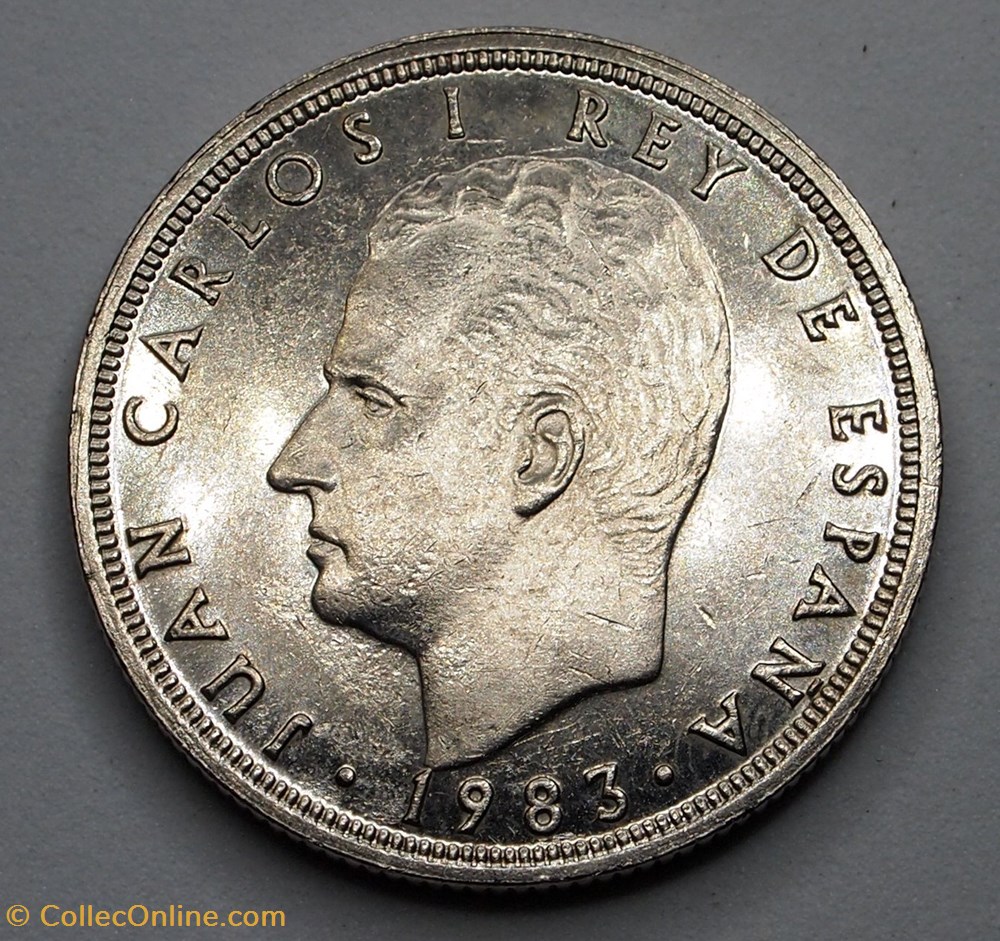 50 Pesetas - 1983 monnaies monde espagne 50 pesetas 1983