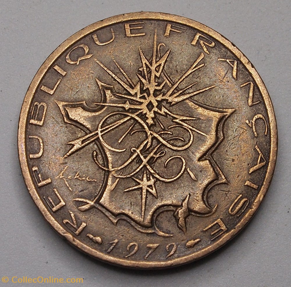 monnaies monde france 10 francs mathieu 1979