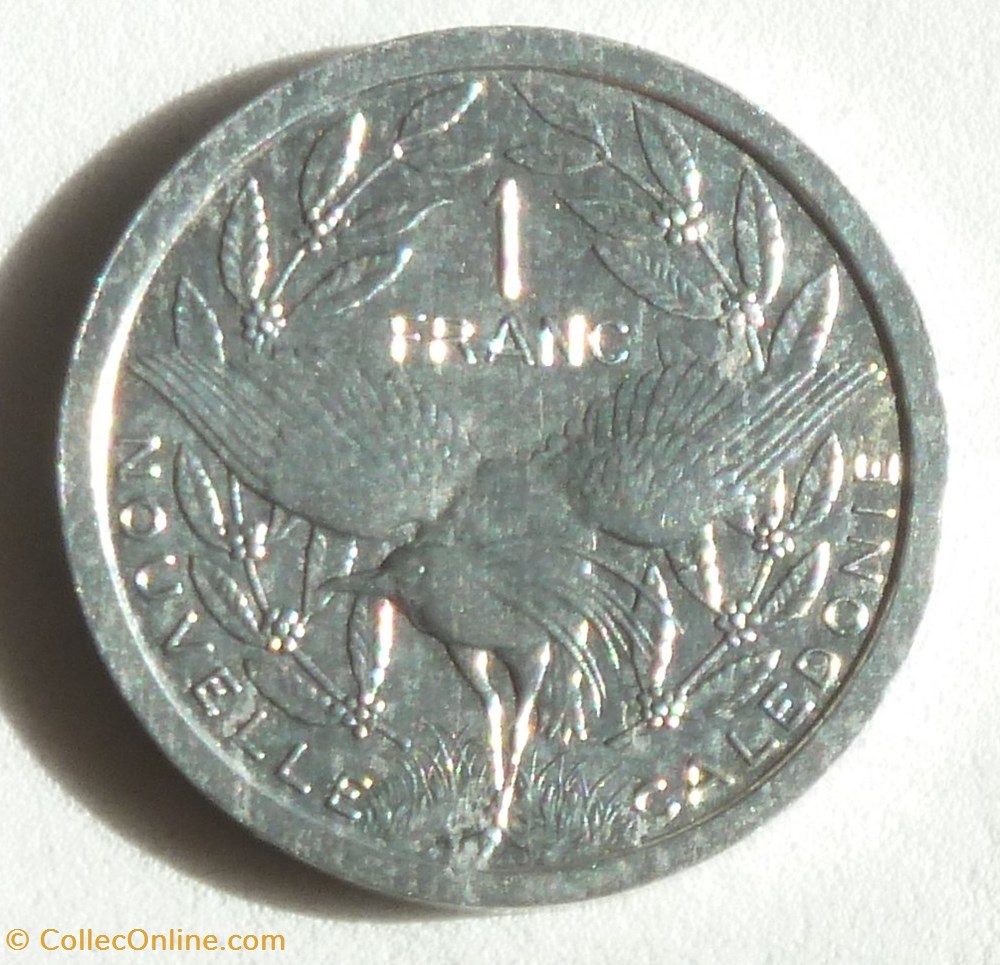 1 Franc - 1985 monnaies monde nouvelle caledonie 1 franc 1985