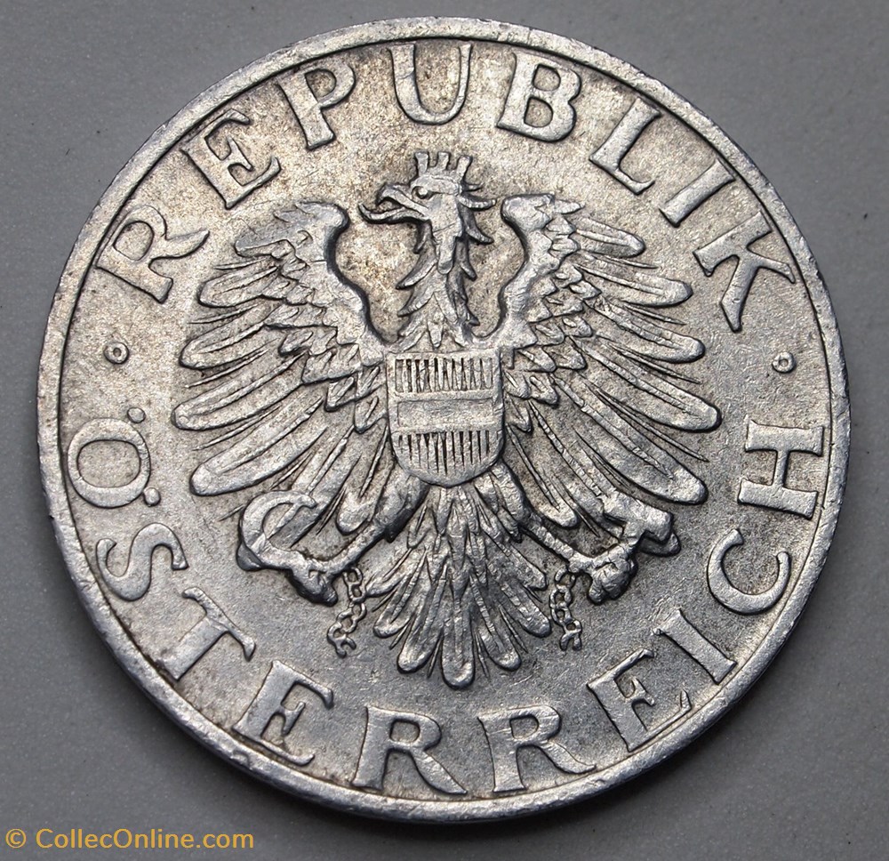 2 Schilling - 1946 monnaie monde autriche 2 schilling 1946