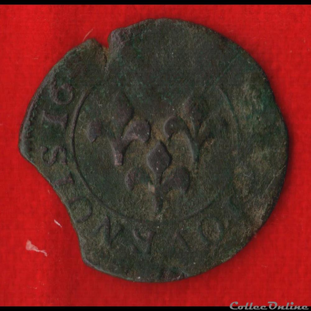 monnaies europe medievale france feodales principaute orange 16 double tournois