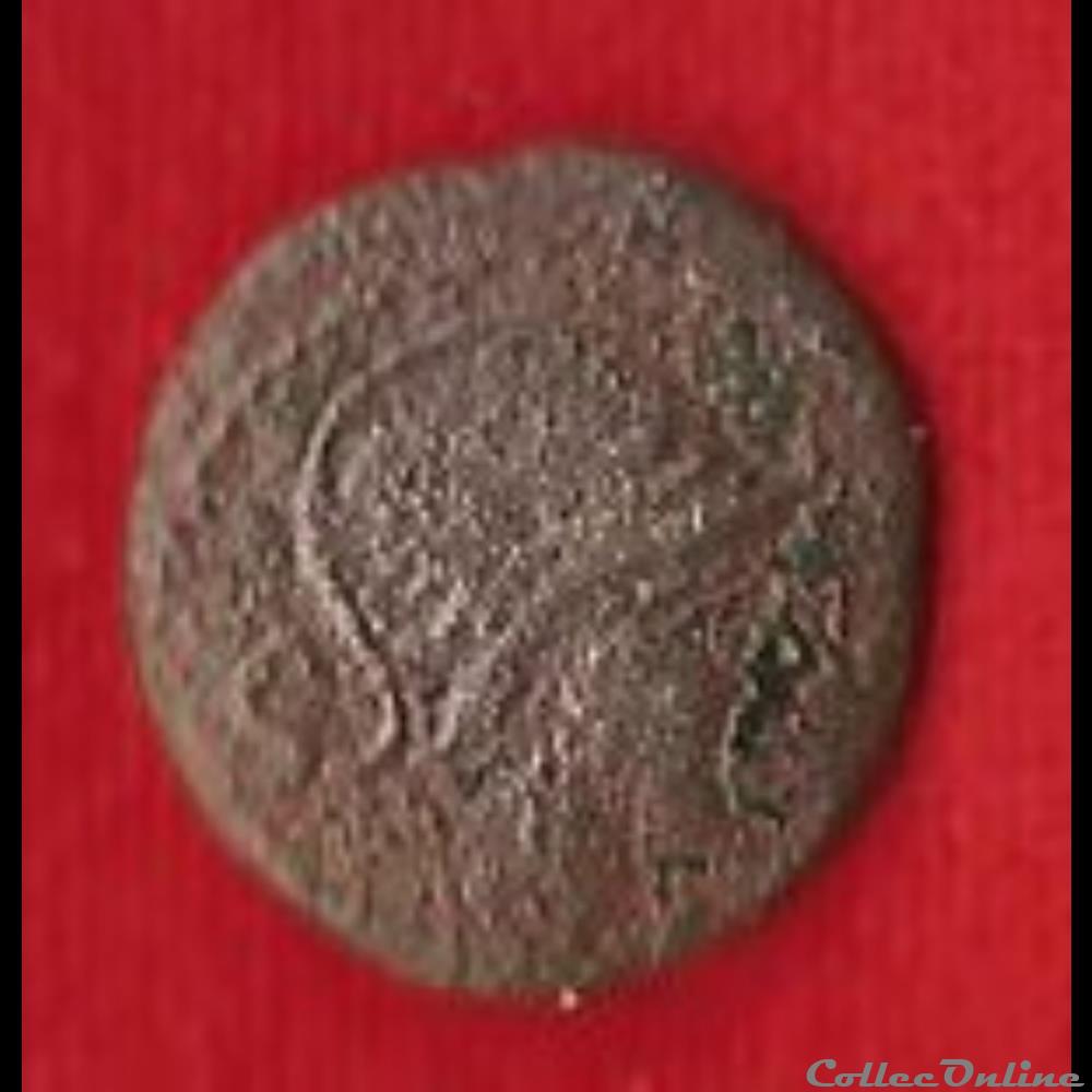 Volques Arécomiques - Bronze NEMAUSUS NEM COL monnaies antiques celtes volques arecomiques bronze nemausus nem col