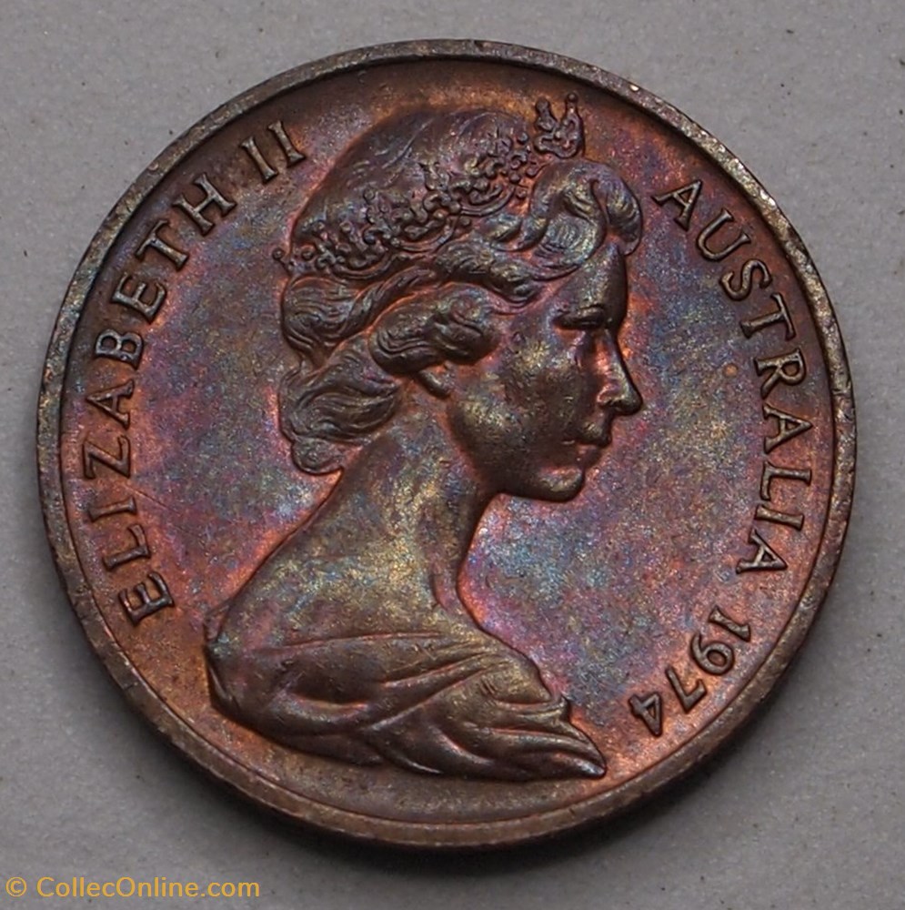 1 Cent - 1974 monnaies monde australie 1 cent 1974