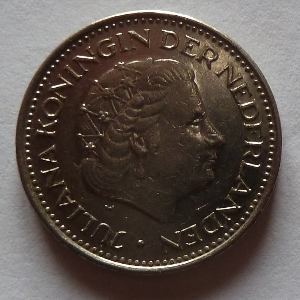 1 Gulden - 1971 monnaies monde pays bas 1 gulden 1971