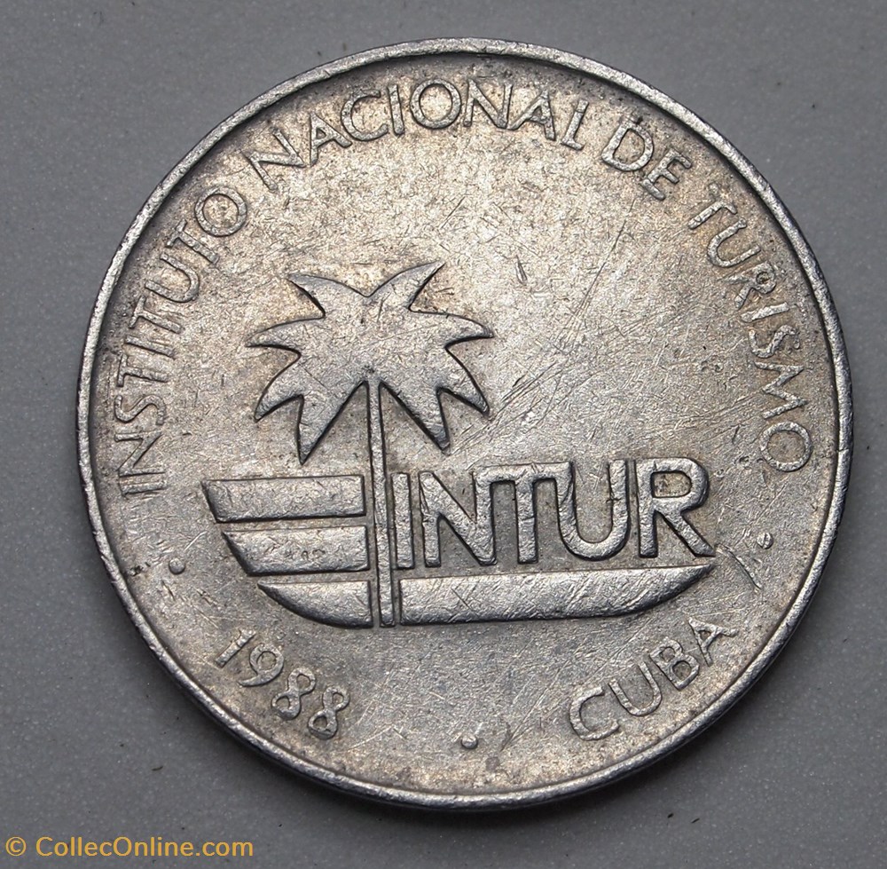 10 Centavos - 1988 monnaie monde cuba 10 centavos 1988