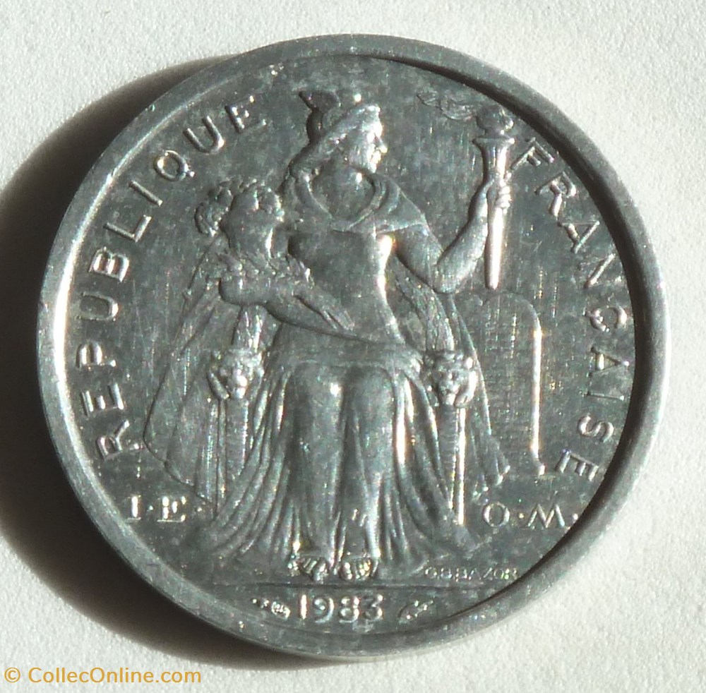 2 Francs - 1983 monnaies monde nouvelle caledonie 2 francs 1983