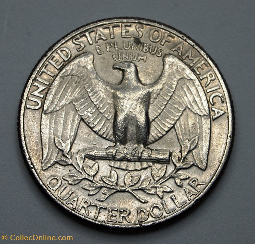 1/4 dollar ( 25 cents ) - 1985 D monnaie monde etat uni 1 4 dollar 25 cents 1985 d