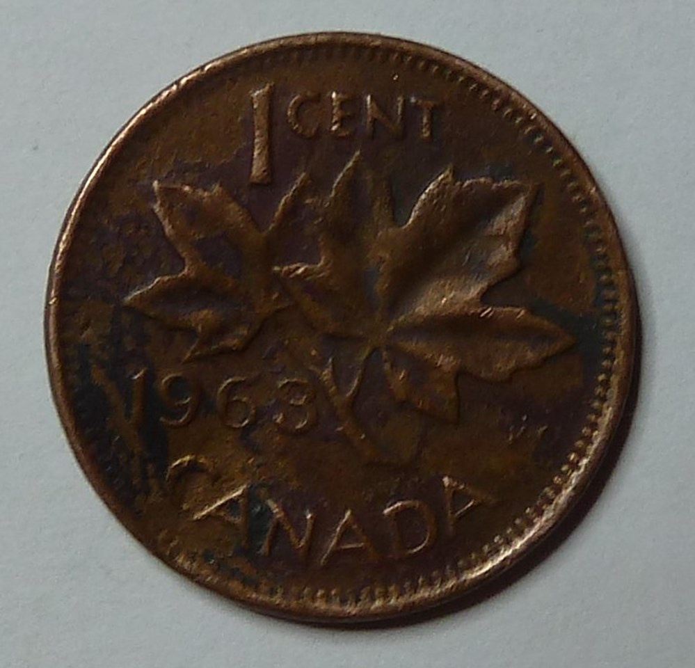 1 Cent - 1963 monnaies monde canada 1 cent 1963