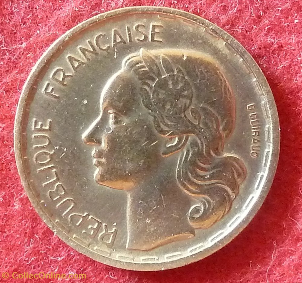 monnaies monde france guiraud 10 francs 1951 b