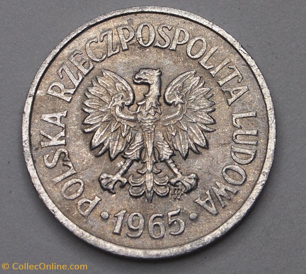 10 Groszy - 1965 MW monnaies monde pologne 10 groszy 1965 mw