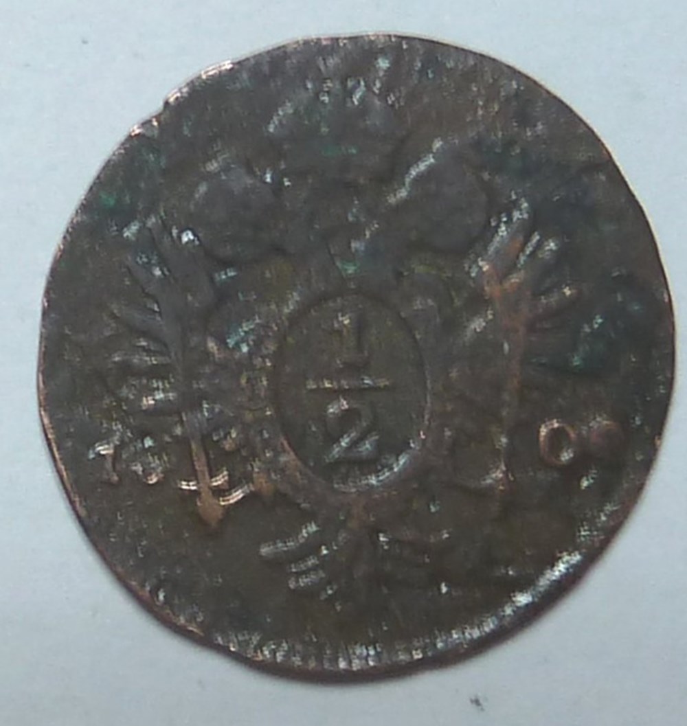 AUTRICHE - 1/2 Kreuser monnaies monde autriche 1 2 kreuser