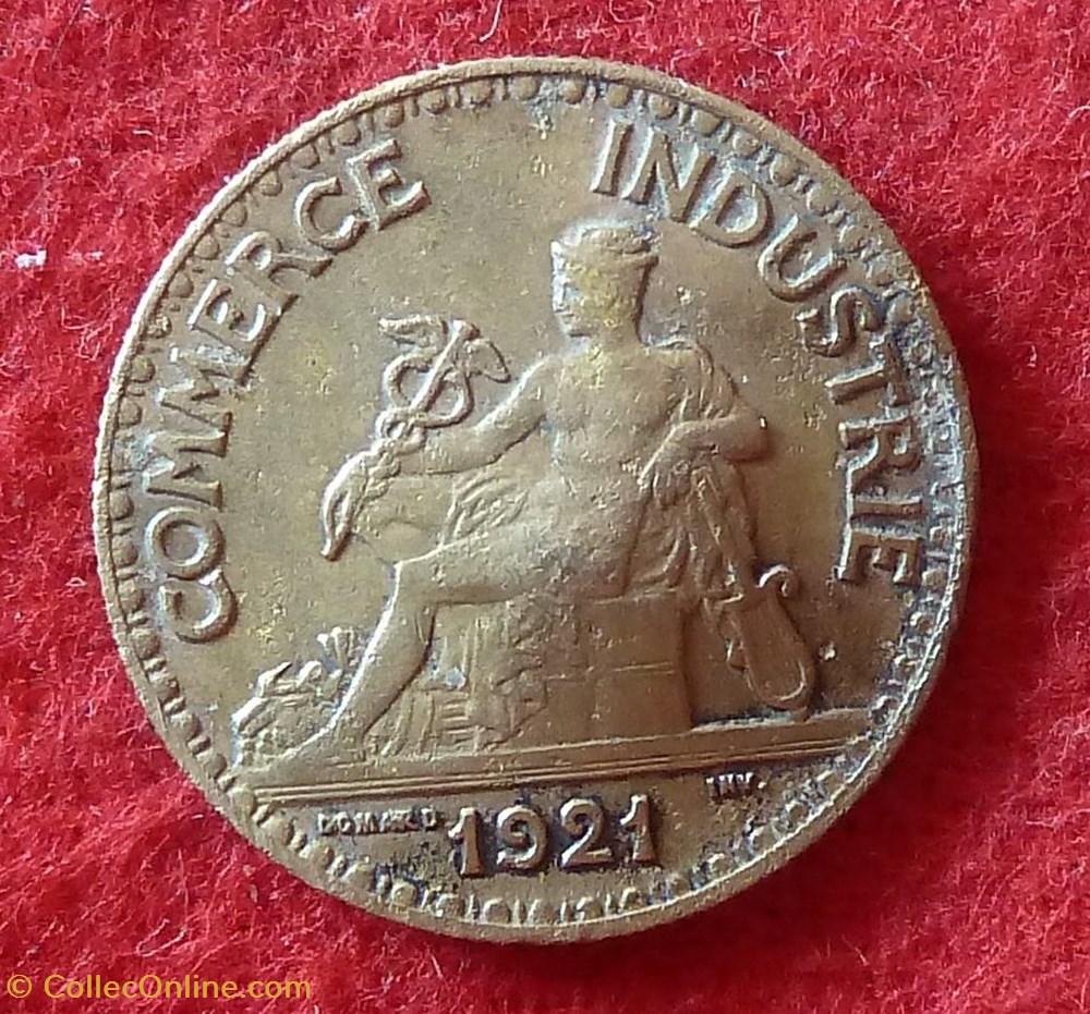 Chambres de Commerce - 50 Centimes - 1921 monnaies monde france chambres de commerce 50 centimes 1921