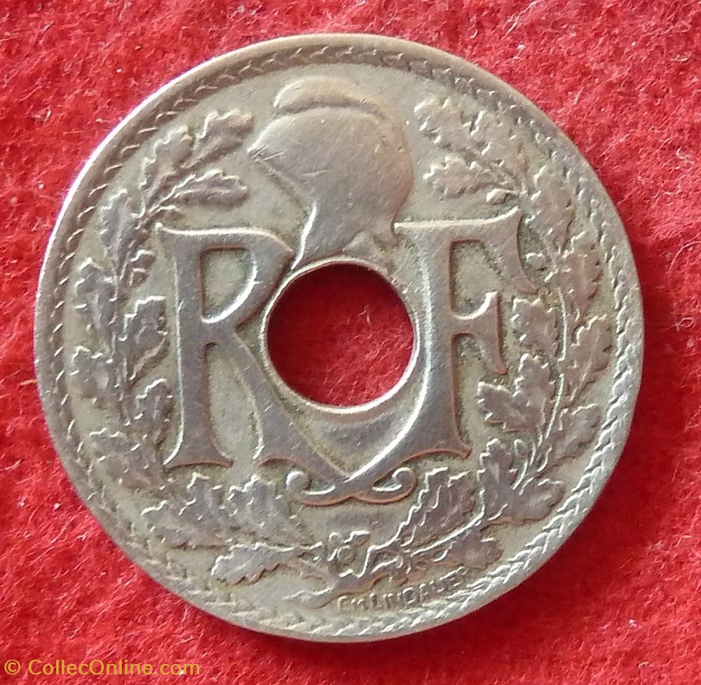monnaies monde france lindauer 25 centimes 1920
