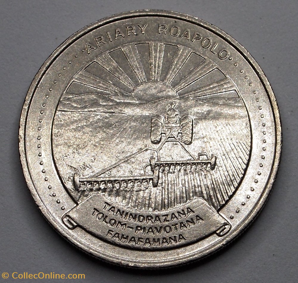 20 Ariary - 1978 monnaies monde madagascar 20 ariary 1978