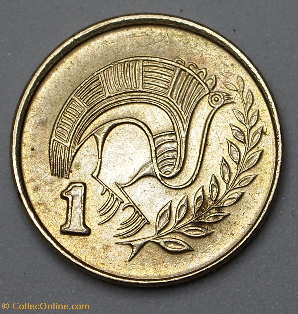 1 Cent - 1991 monnaies monde chypre 1 cent 1991