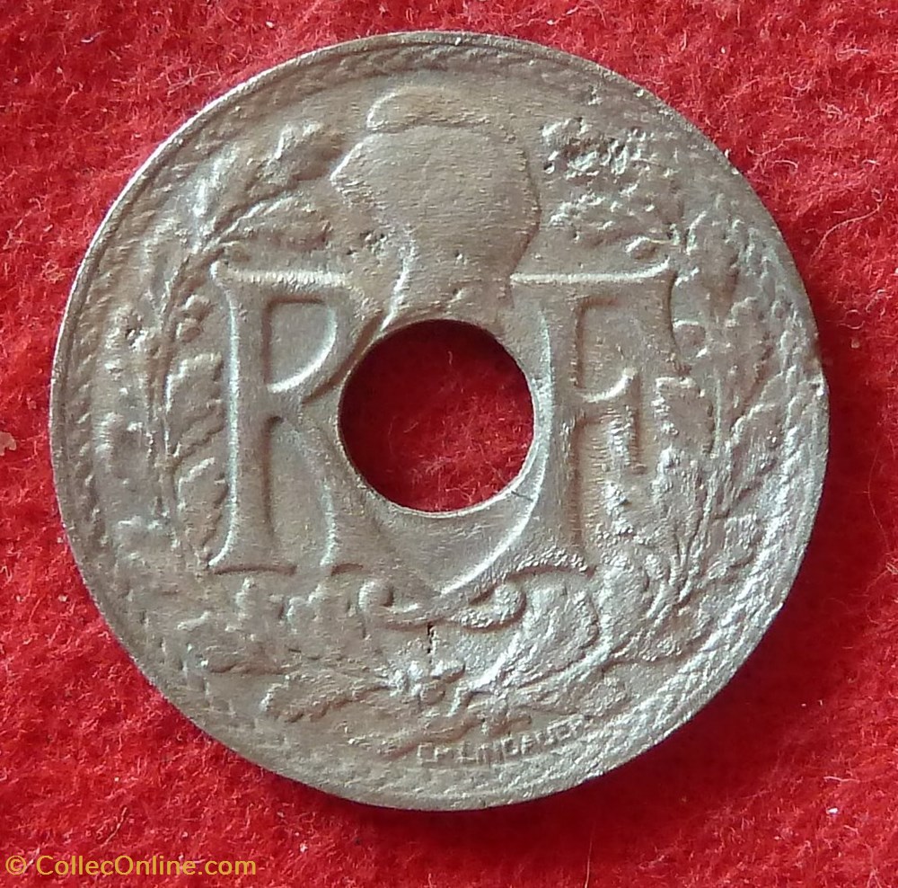 monnaies monde france lindauer 25 centimes 1915
