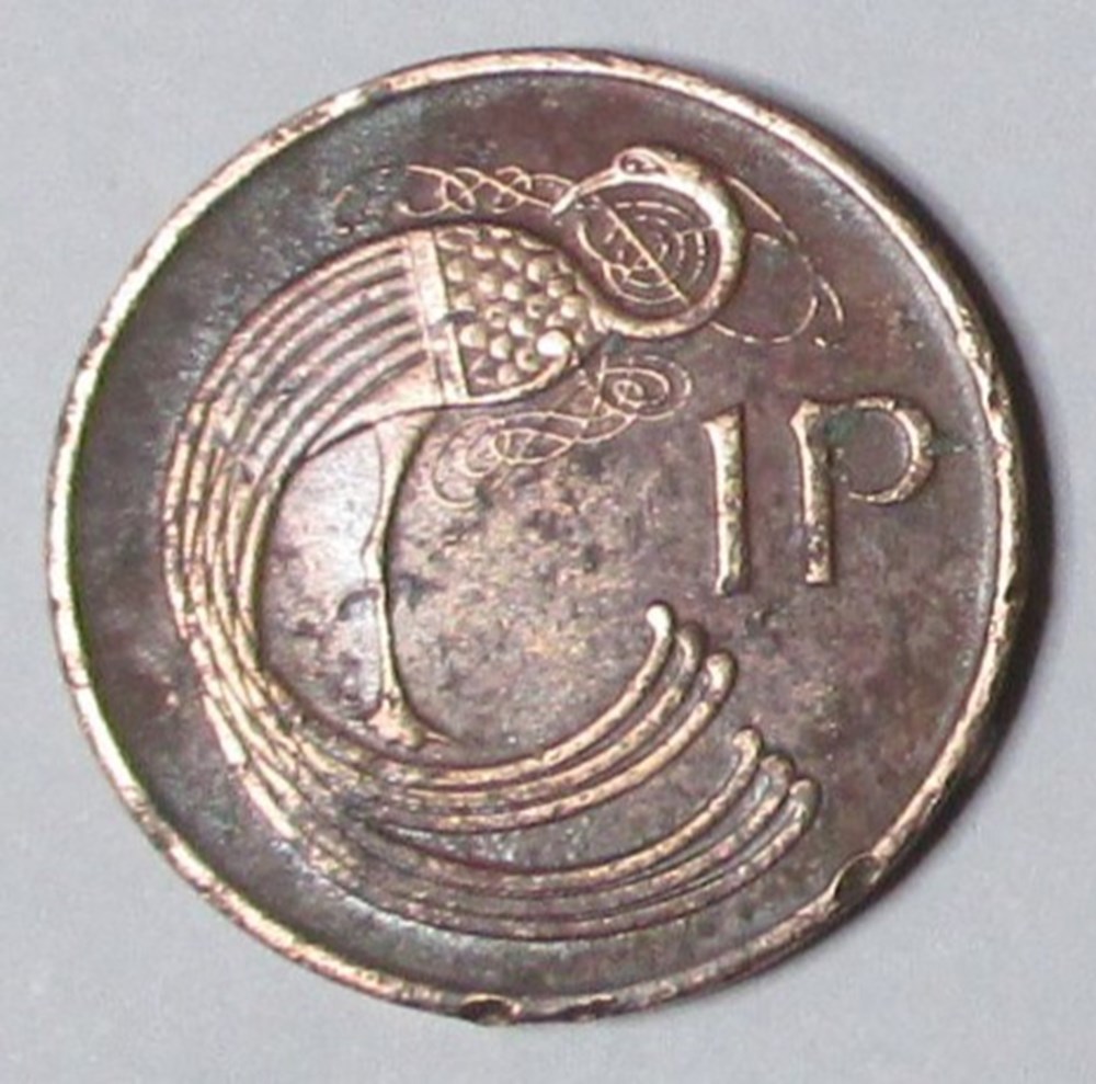 monnaies monde irlande 1 penny 1988