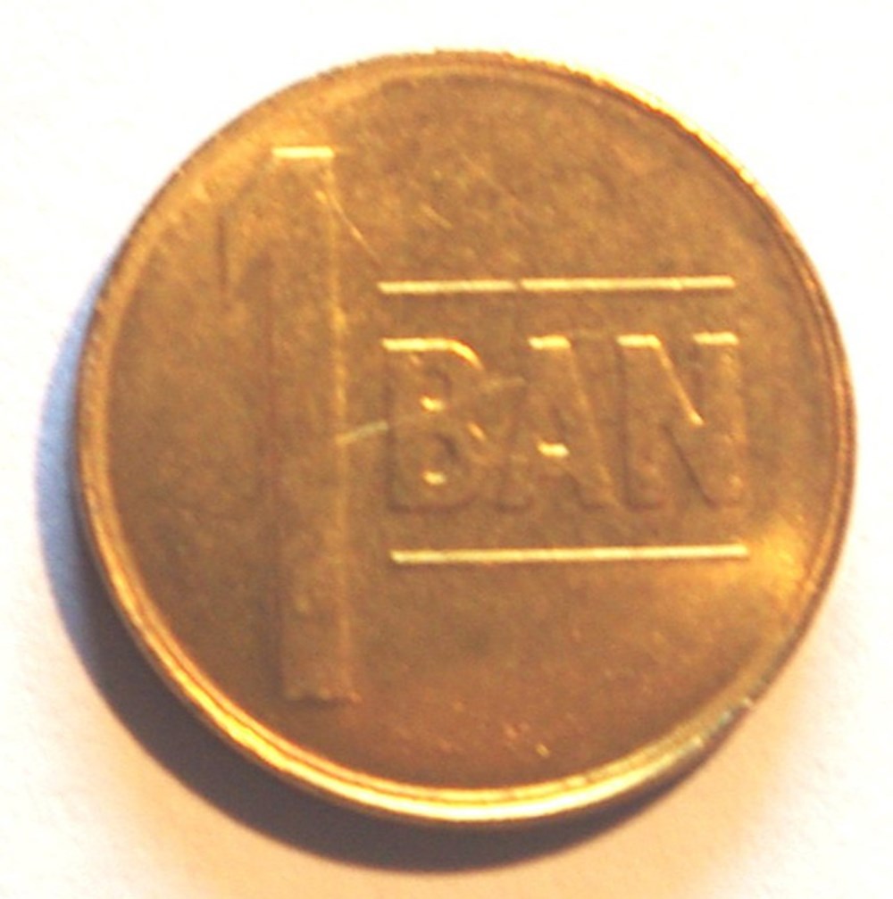 1 Ban - 2005 monnaies monde roumanie 1 ban 2005