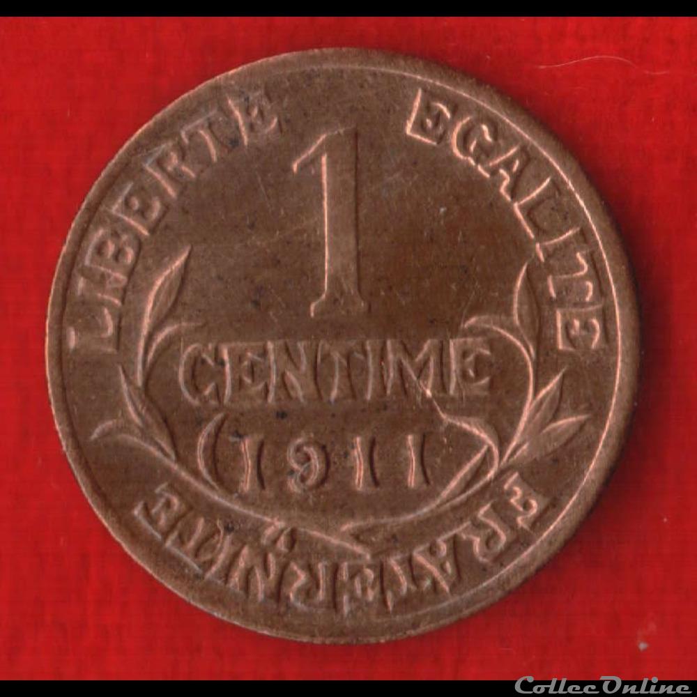 Dupuis - 1 Centime - 1911 monnaies monde france dupuis 1 centime 1911
