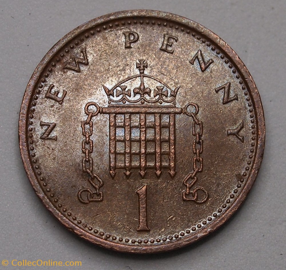 1 Penny - 1975 monnaies monde royaume uni 1 penny 1975