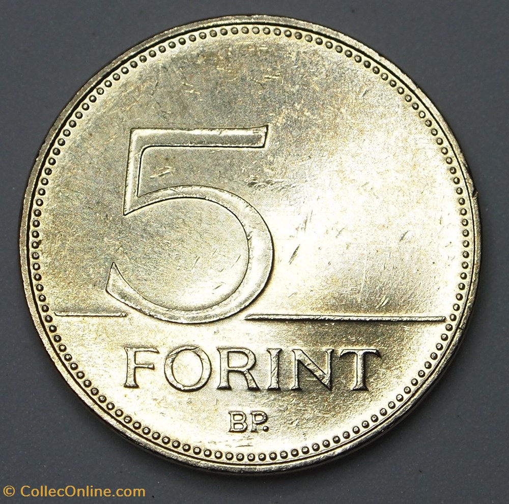 5 Forint - 2017 BP monnaie monde hongrie 5 forint 2017 bp