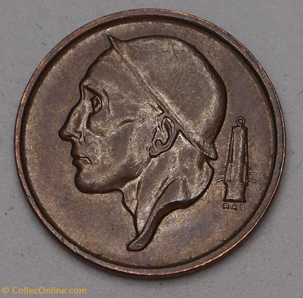 50 Centimes - 1958 monnaies monde belgique 50 centimes 1958
