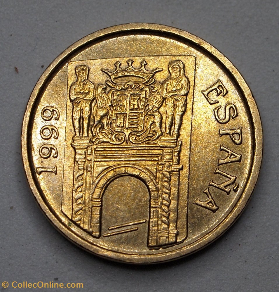 5 Pesetas - 1999 monnaies monde espagne 5 pesetas 1999